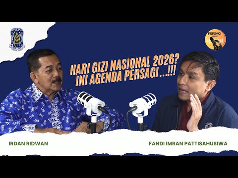 Hari Gizi Nasional 2026?? Ini Agenda PERSAGI Kabupaten Karo!!! | PERSAGI Kabupaten Karo PODCAST Eps. 16